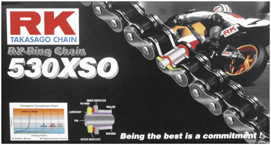 RK 530 XSO X-ring Chain 110L